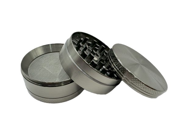 2.6in Stainless Steel 4-Layer Manual Herb Grinder - Image 7
