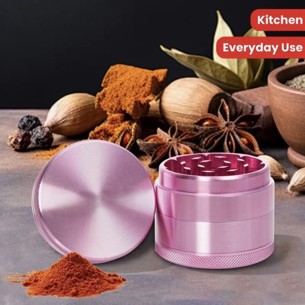2 Inch 4-Layer Aluminum Premium Herb Grinder - Image 4