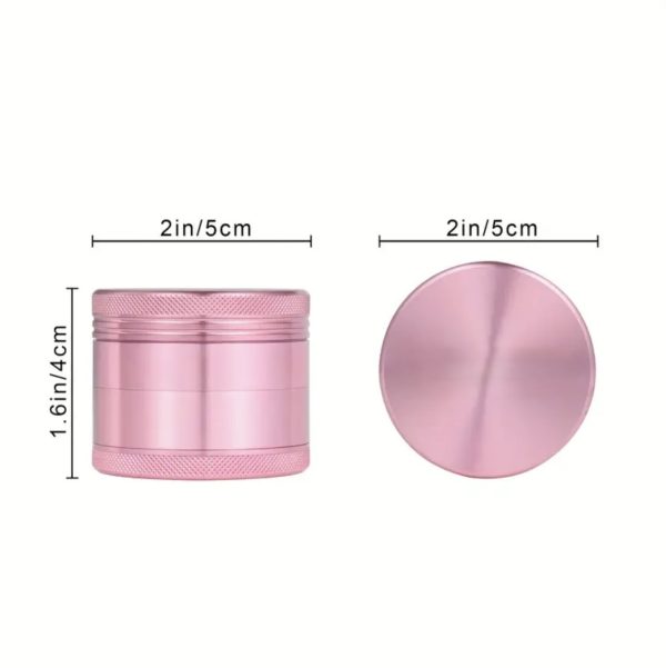 2 Inch 4-Layer Aluminum Premium Herb Grinder - Image 2